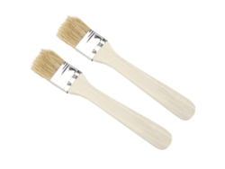 Juego de 2 cepillos para barbacoa, aceite de madera, condimento Worten