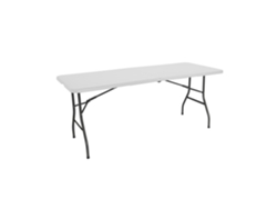 Mesa Plegable 240cm Rectangular Catering Blanca THINIA