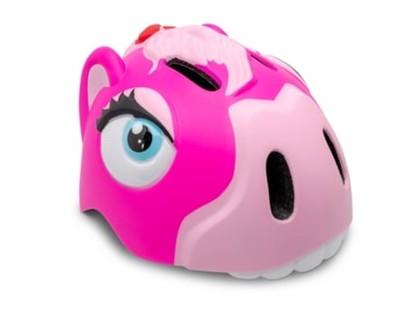 Casco de Bicicleta para Niños CRAZY SAFETY Pony Rosa Certificado EN1078