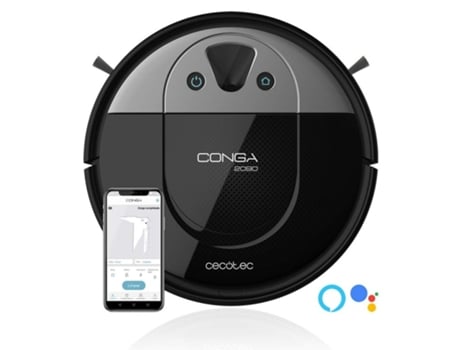 Aspirador Robot CECOTEC Conga 2090 Vision (Autonomía 160 min - Negro)