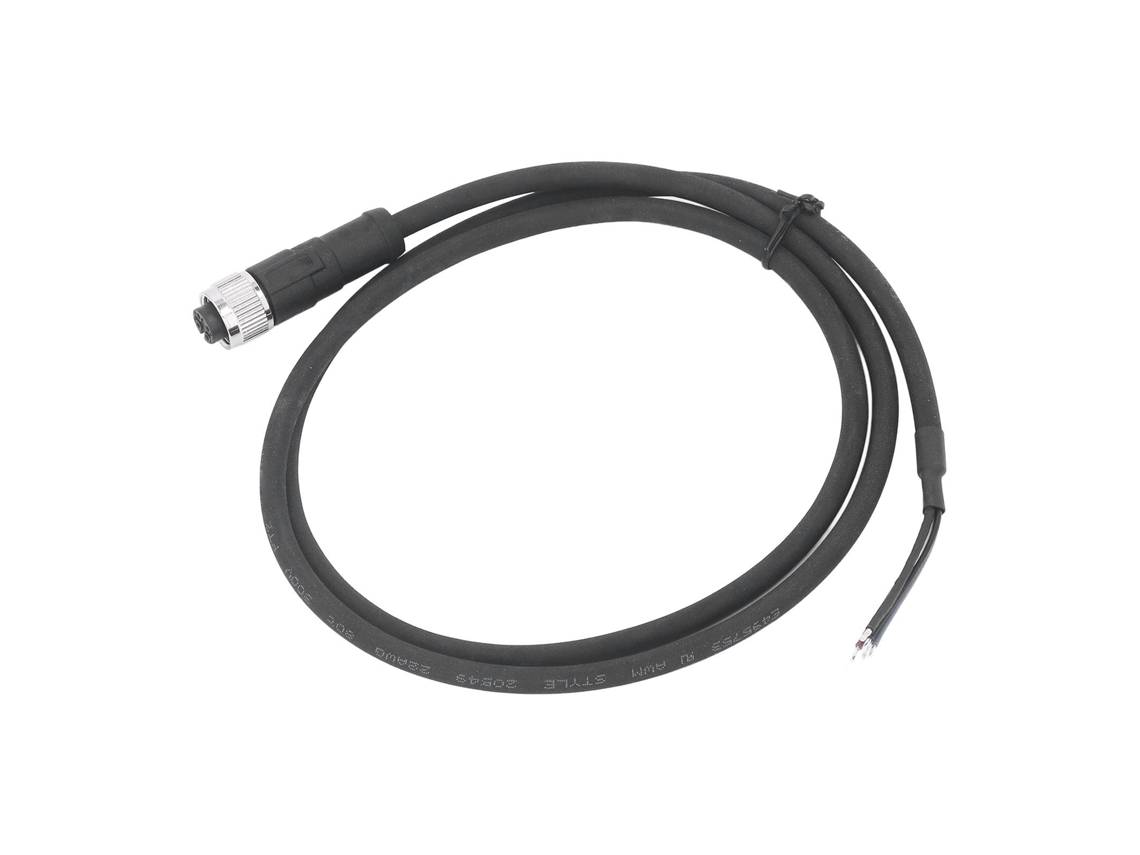 Conector aéreo de 4 pines, cable recto, sensor eléctrico 250 V CA/250 V CC, 1 m, macho, Hembra