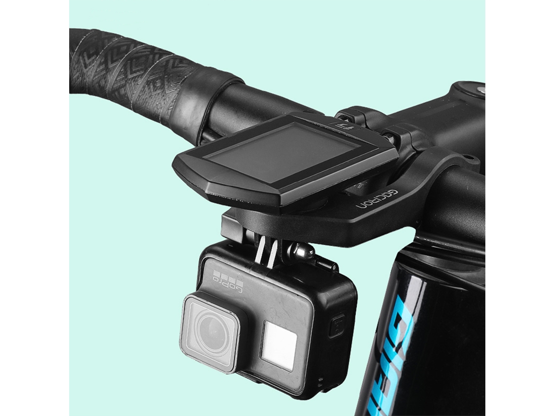 Suporte Ultraleve Para Guidão De Bicicleta Gaciron Com Extensão Para Velocímetro E Suporte Para Computador De Bicicleta