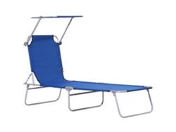 Tumbona Plegable Oxford Con 4 Posiciones