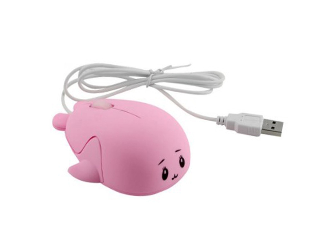 Ratón Con Cable, Diseño Ergonómico De Dibujos Animados Y Cable Usb Con Un Diseño Atractivo Para Ordenador, Portátil Y De Sobremesa.