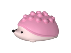 Luz Noturna Hedgehog Descompressiva - Estilo Regular Luz Quente Colorida - Rosa JEIIBRZUI