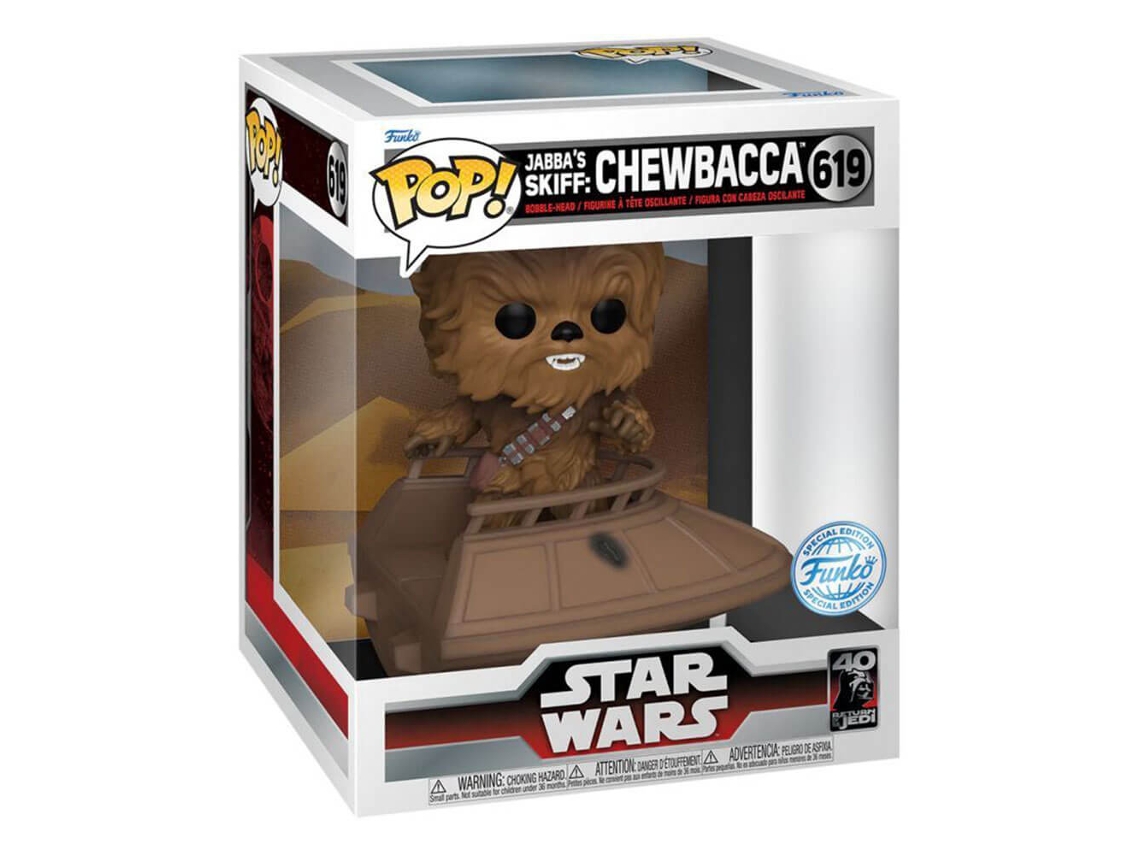 Figura Funko Chewbacca Build-A-Scene Excluida de EE. UU. Pop! Deluxe STAR WARS