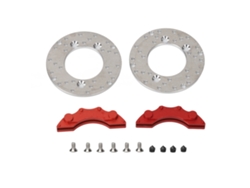 Kit De Disco Y Pinza De Freno De Aluminio De 1,4 Pulgadas Para Coches Rc Traxxas 1/10 De Alta Simulación.