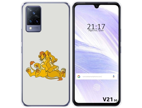 Carcasa Vivo V21 5G TUMUNDOSMARTPHONE Dibujos Multicolor