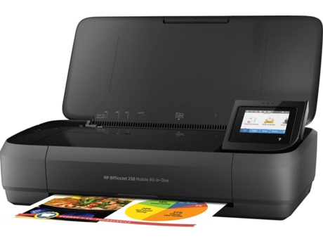 Impresora HP OfficeJet 250 Mobile (Multifunción - Inyección de Tinta - Wi-Fi)