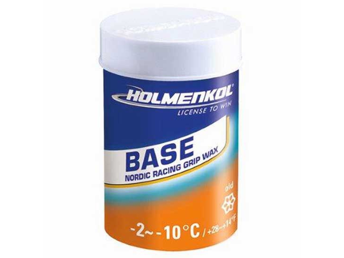 Cera HOLMENKOL Cera Grip base -2°c/-10°c 45 G Laranja