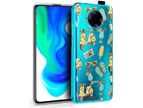 Carcasa Xiaomi Pocophone F2 Pro COOL Motos Transparente