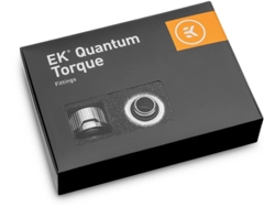 Conector HDC Quantum Torque EKWB de 16 mm, níquel, paquete de 6