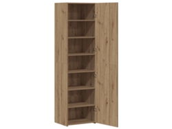 Maison Exclusive - Aparador Alto 2 Pcs Roble Artesanal 50 X 42,5 X 185 Cm