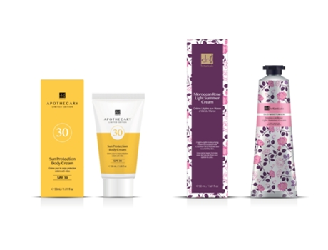 Set 2 Protectores Solares DR BOTANICALS SPF 30 Body Cream (2x50 ml)