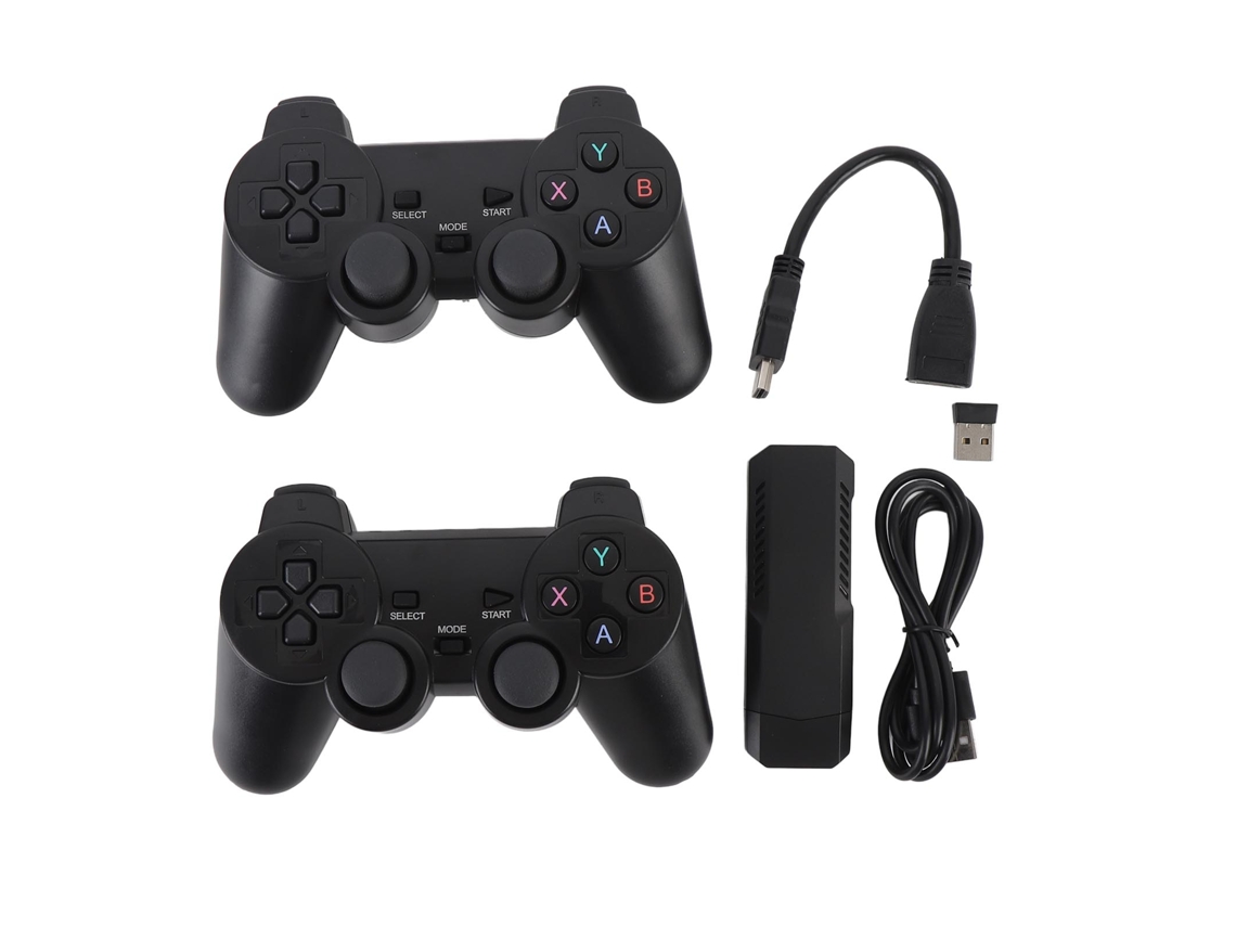 Consola De Juegos Retro 3d Plug And Play Con Salida Hdmi Y Mando Inalámbrico Para Tv 4k Hd.