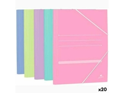Carpeta Mariola Pastel Din A4 20 Unidades