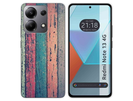 Funda para Xiaomi Redmi Note 13 4G 10 TUMUNDOSMARTPHONE Multicolor