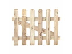 Faura - Puerta De Valla Clásica De Madera 80x100 Cm. | 80x100 Cm. ()