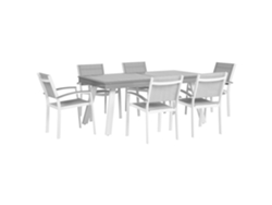 Conjunto de Jardín 151152 (Gris - Aluminio -100x255x86 cm)