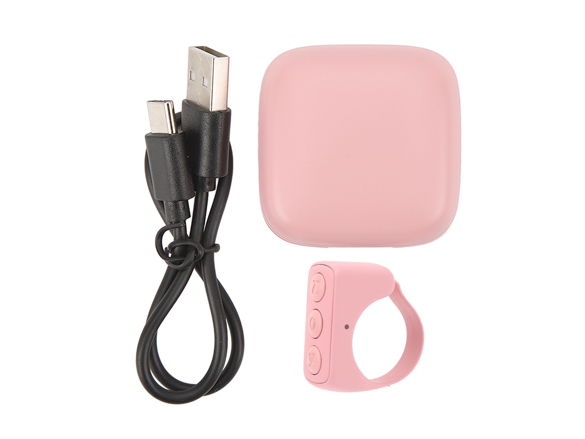 Anillo Control Remoto Bluetooth Para Páginas Y Desplazamiento De Apps, Clicker Para Teléfono Móvil