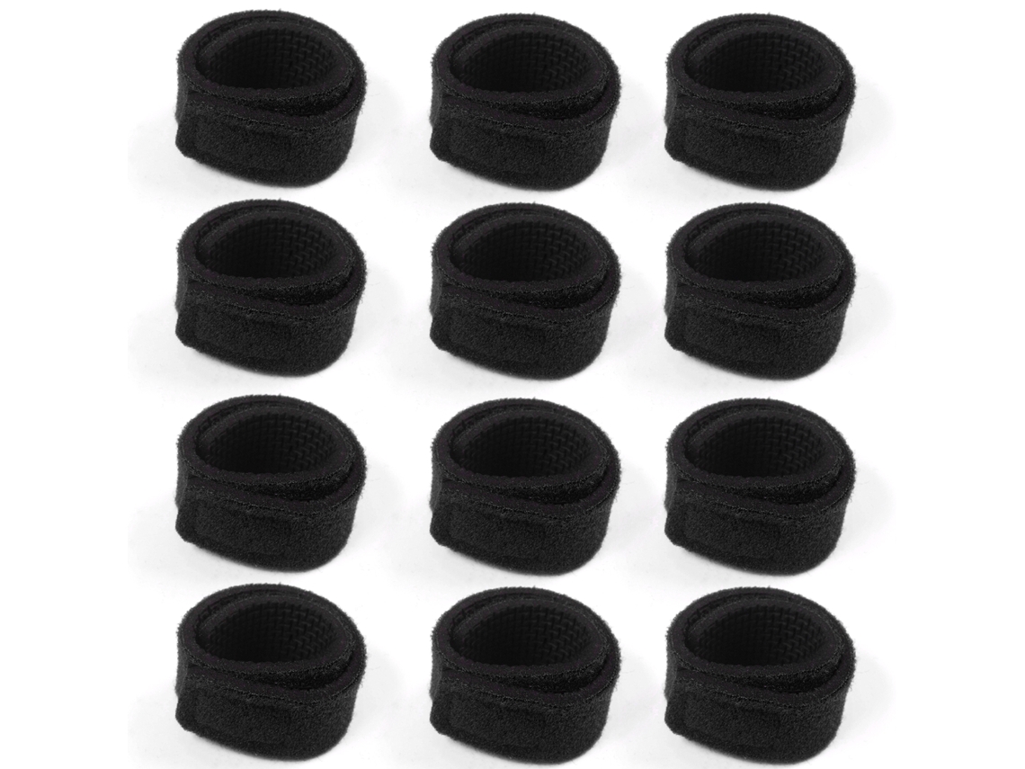 12 Correas Elásticas Para Cañas De Pescar Con Sbr Y Malla Ok - Ajustables Y Portátiles Para Organizar Las Cañas