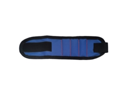 Soporte Magnético Para La Muñeca Con 3 Filas Para Tornillos Y Clavos, Azul Oscuro.