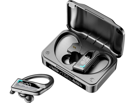 Auriculares Bluetooth True Wireless LOVEBABYLY Q8 (In Ear - Micrófono - Noise Cancelling - Negro)