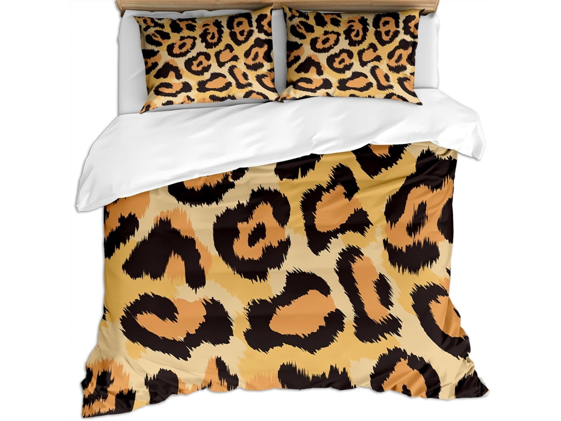 Funda Nórdica Almohada Juego Cama Funda Microfibra Estampado Juego 140x200 Cm 65x65 140 X 200 65