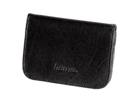 Estuche para tarjetas de memoria Hama Estuche para tarjetas de memoria negro