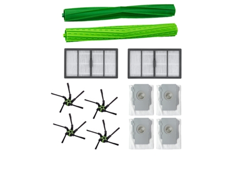 Para Irobot Roomba S9 S9 Plus 9150 9550 Robot aspirador cepillo principal Cepillo Lateral filtro Hepa bolsa de polvo accesorios de repuesto