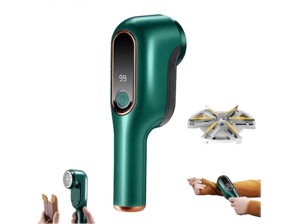 Quitapelusas recargable con pantalla digital para ropa. Rosewell