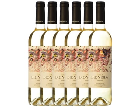 Vino ADEGAS GALEGAS O Deus Dionisos Albariño Rías Baixas (0.75 L - 6 unidades)