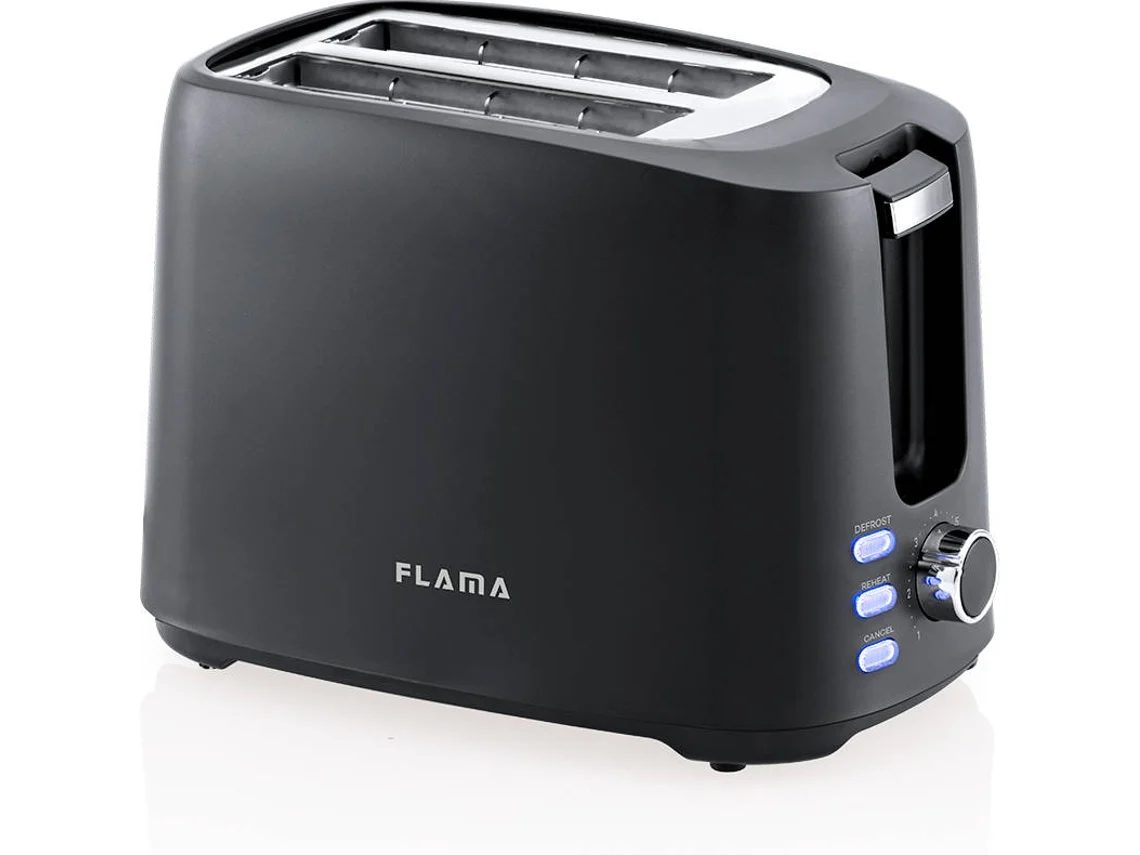 Tostadora FLAMA 945FL (750 W - Negro)