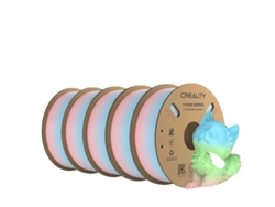Filamento para impresora 3D, alta velocidad, degradado multicolor, Spring Lake, 5 kg OEM