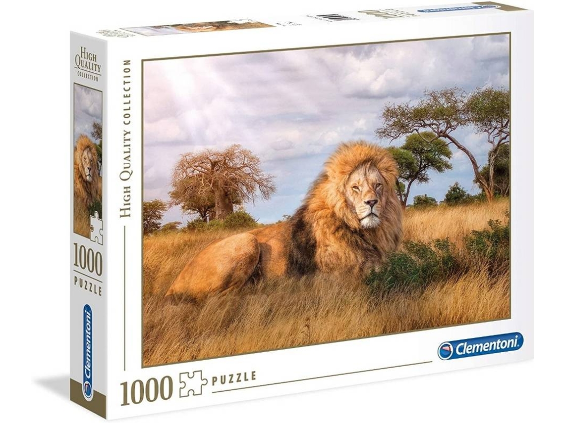 Puzzle Animals The King (3 años - 100 piezas)