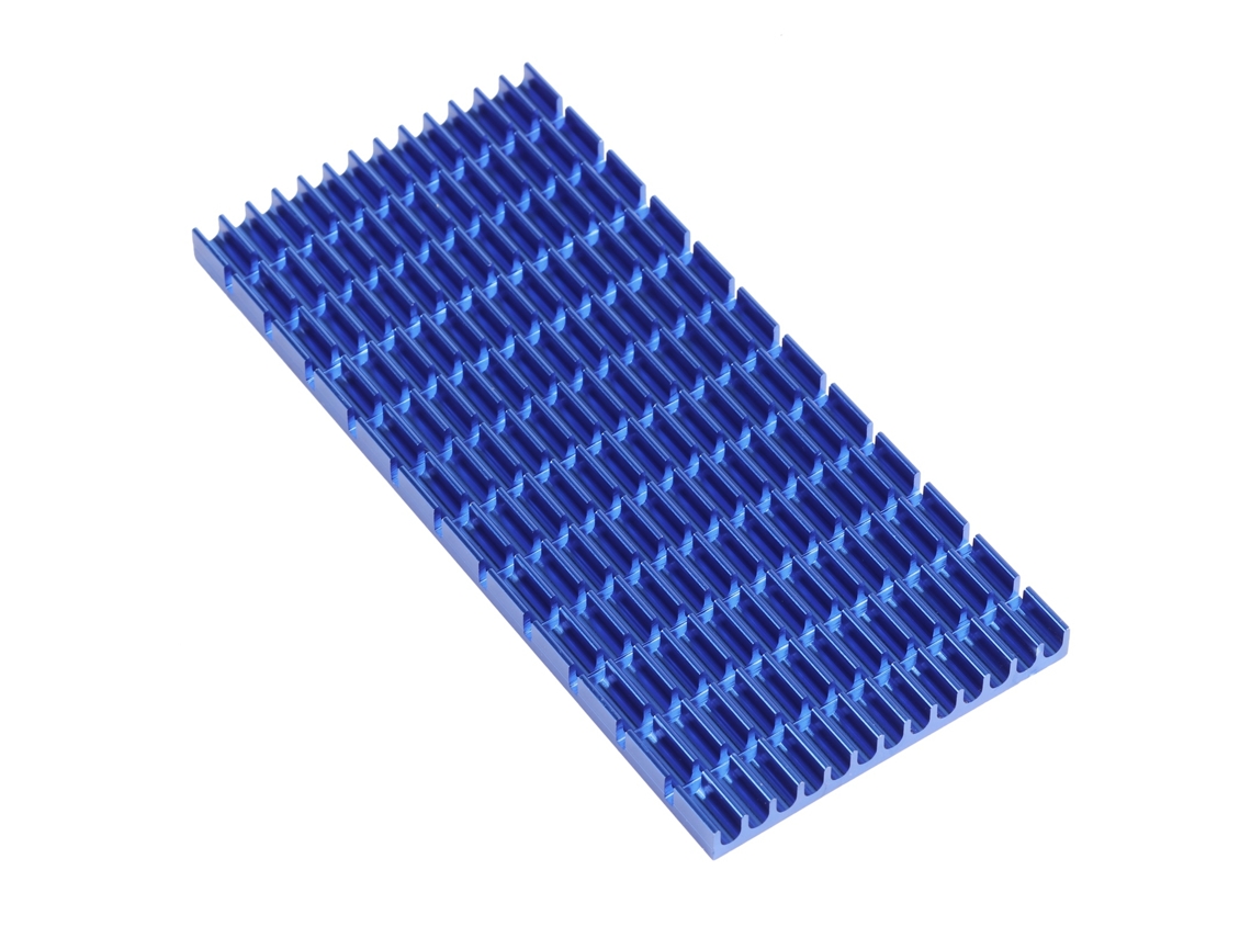 Disipador De Calor De Aluminio Con Pad Adhesivo Térmico Para Routers Cpus Módulos