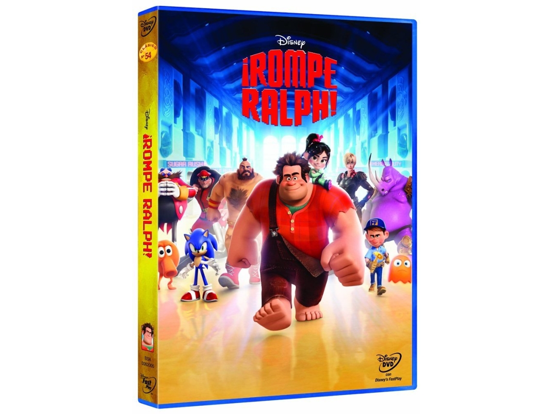 DVD ¡Rompe Ralph! (Disney - Edición en español)