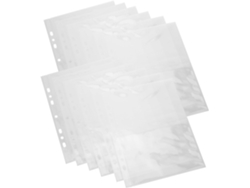 30 fundas protectoras para fotos, fabricadas en material PP transparente, para álbumes de anillas, ideales para fotos y postales.