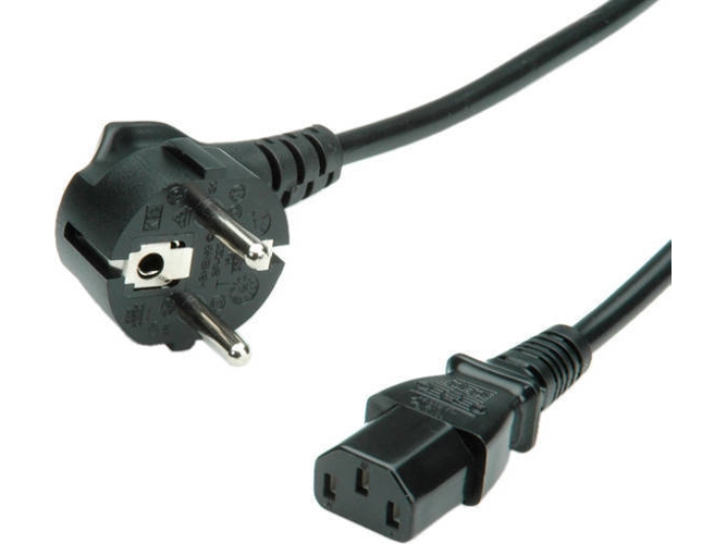 Cable de Alimentación ROLINE (3 m - Negro)