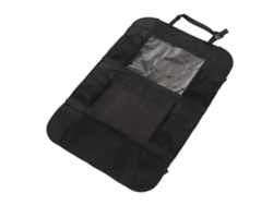 Organizador De Banco Traseiro Com Suporte Para Tablet E Bolsos, Tapete Anti-chute Oxford 600d