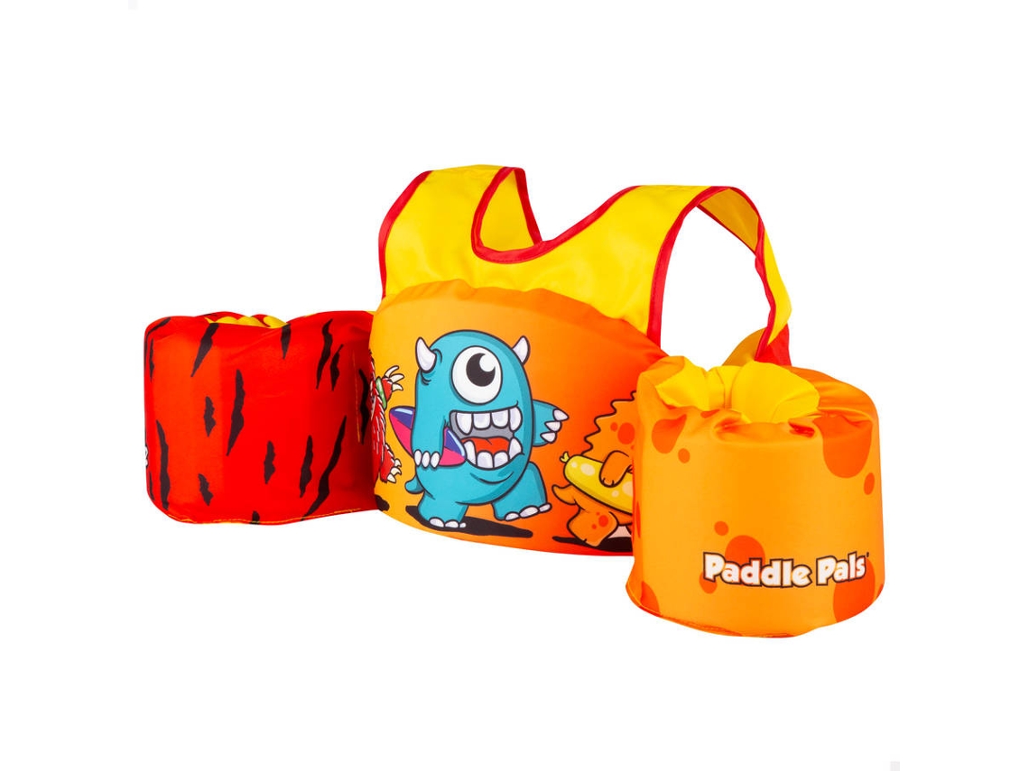 AQUA SPORT Chaleco salvavidas niño monstruos 15-30 kg regulable