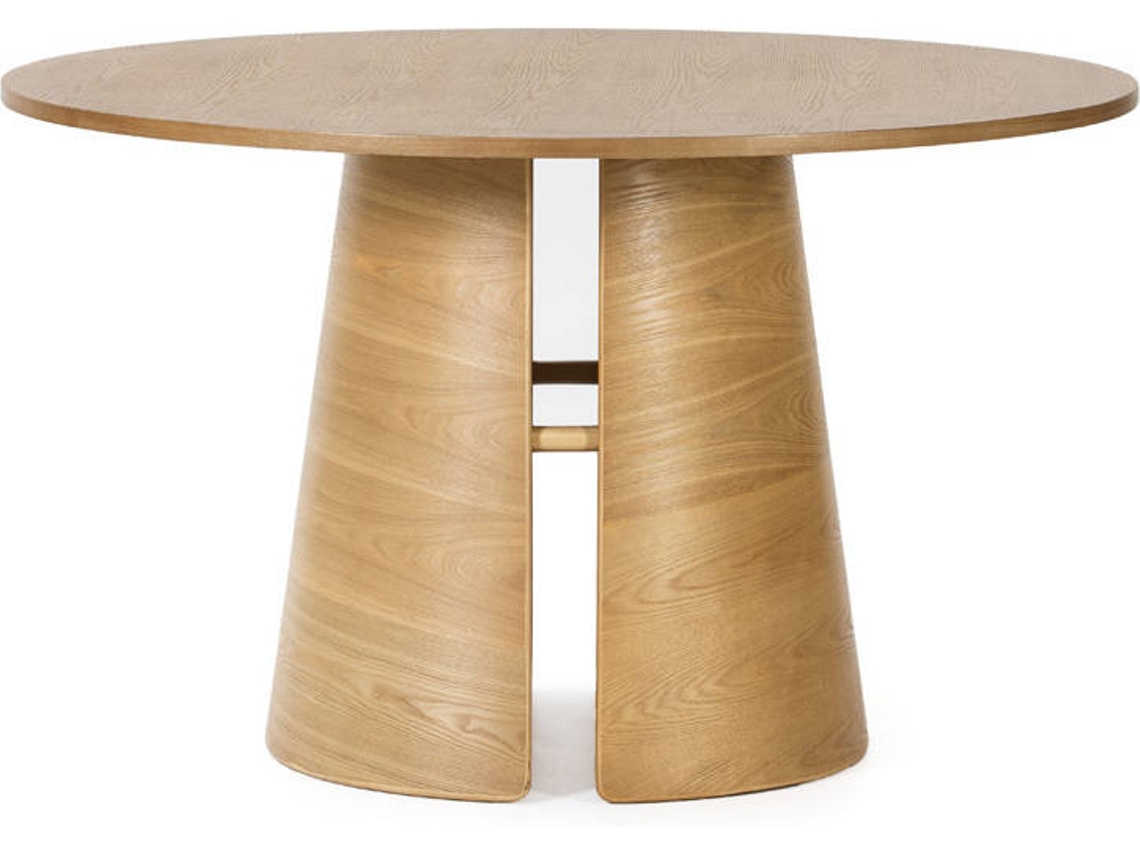 Mesa de Comedor BAZAR MONDIALE Cep (Marrón - Madera - 137x75 cm)