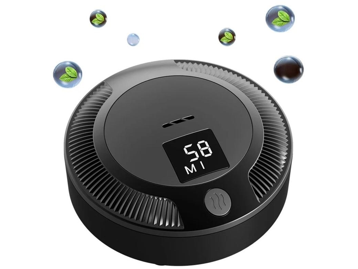 Desodorante De Nevera Recargable Ozono 3 Velocidades Yizhood Negro