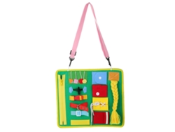 Juguete Educativo Para Que Los Niños Aprendan A Atarse Los Zapatos - Hebilla Y Cadena - Verde