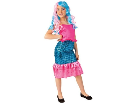 Disfraz de Niña RUBIE'S sirena (Tam: 3-4 años)