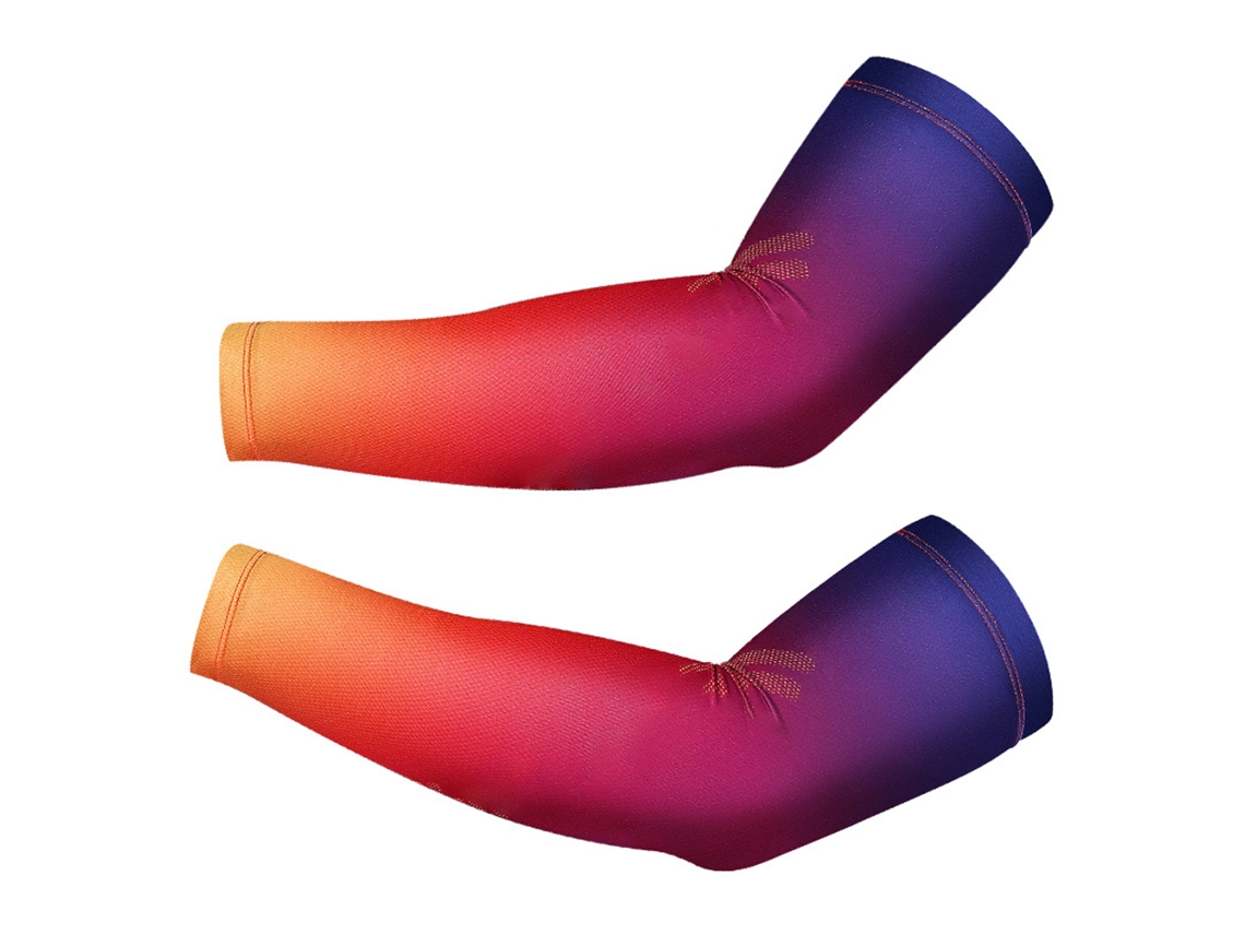 Mangas Unisex Transpirables Con Protección Uv Contra El Sol, Color Teca Helada, Ideales Para Deportes Al Aire Libre, Conducir Y Pescar.