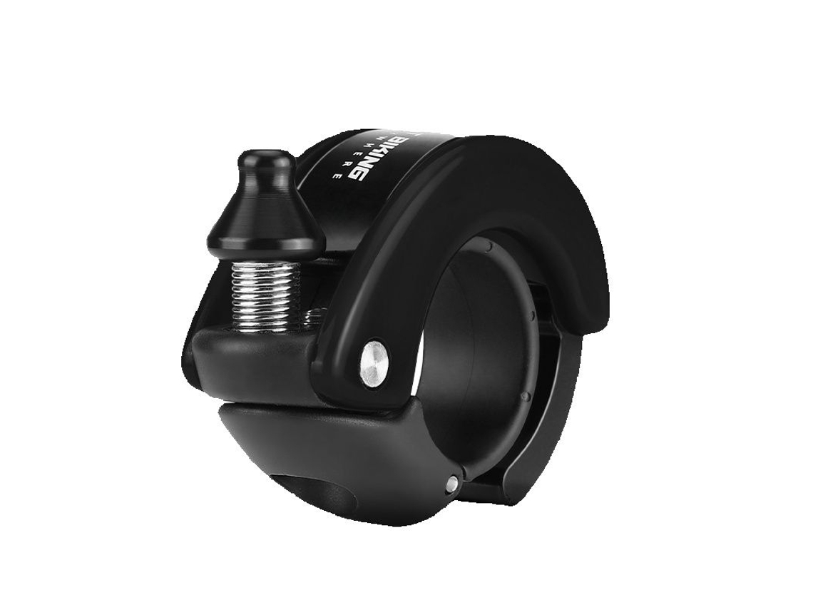 (negro) Timbre Portátil Para Bicicleta De Montaña O De Carretera, 100 Decibelios, Alarma Antirrobo.