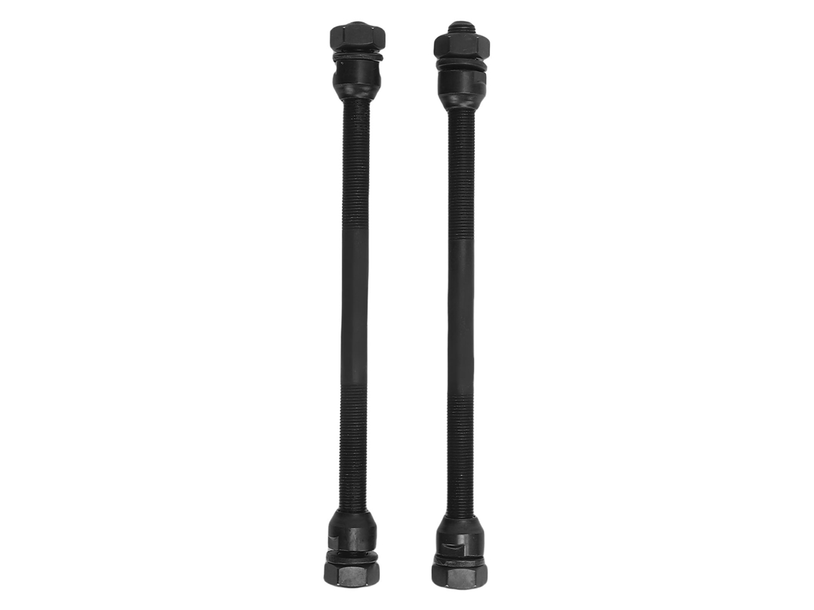 2 Piezas De Eje De Volante De Bicicleta De Hierro Ligero De 190 Mm Para Bicicletas De Montaña Con Múltiples Velocidades.