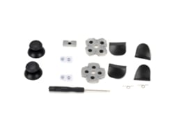 Kit De Reposição Para Controle Ps5 Com Botões L1/l2/r1/r2, Capas De Rocker E Pads Condutivos