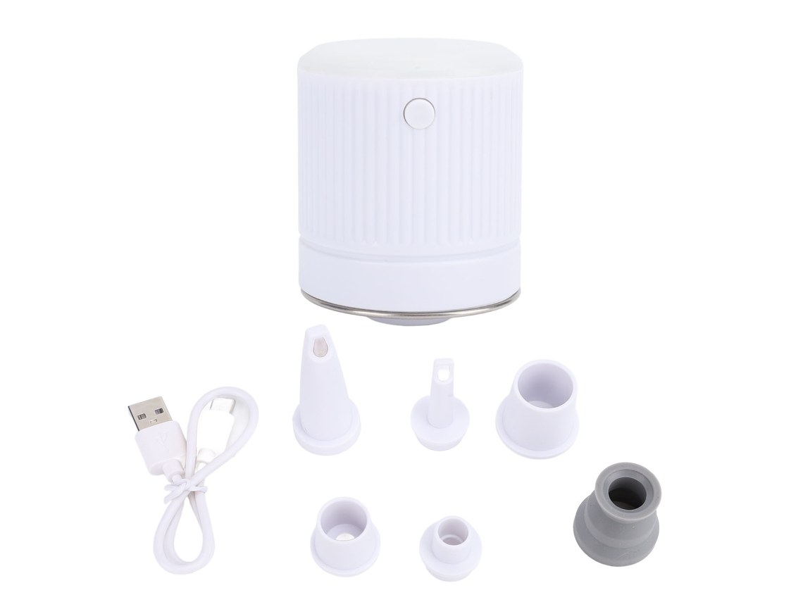 Minibomba De Aire Portátil Con Luz Led Para Hinchables, Colchones, Piscinas, Juguetes, Inflado Y Desinflado Rápido.